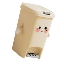 Modern Trash Can Double Lid Garbage Bin with-10L cute style