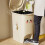 Modern Trash Can Double Lid Garbage Bin with-10L cute style 7