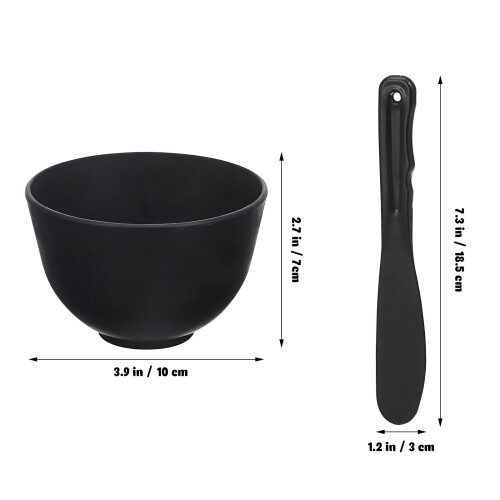 1 Set Gesichtsmaskenschüssel Mit Halter Und Auftragehilfe 2