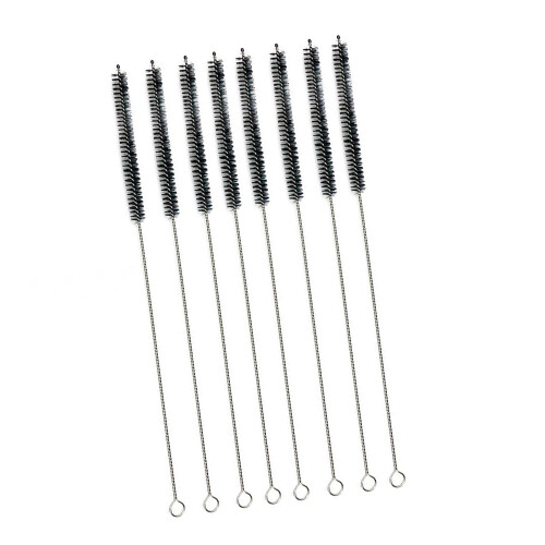 Flexible Straw Cleaning Brushes Straw Brush For-Black 8 pack