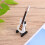 Mini E-Gitarre Geburtstagsfeier Mit Box Und Stab Weiß 10 Cm 5