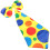 2Stück Karneval Clown Fliege Set Für Party 2