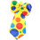 2Stück Karneval Clown Fliege Set Für Party 4