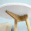 SoBuy White 2-Tier Round Wooden Side Table 6