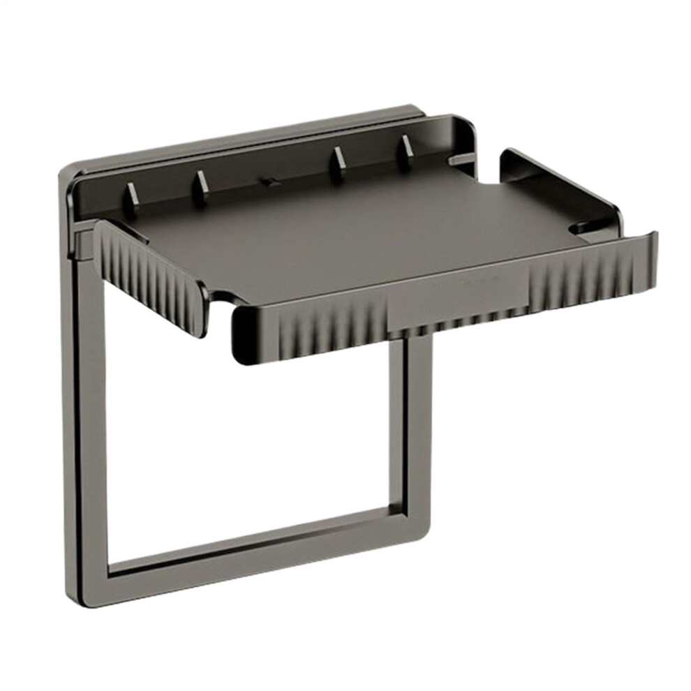 Wall Shelf Organizer For Outlets, Wallmounted Adhesive Outlet Shelf, Spacesaving Vertical Holder For Cell Phones And Routers 9339159525975