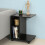 SoBuy telefonbord, sofa sidebord i sort 7