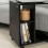SoBuy telefonbord, sofa sidebord i sort 4
