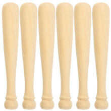 20St Kinder Diy Holz Baseballschläger Unlackiert Graffiti Malwerkzeug