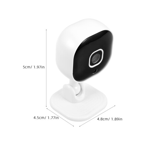 1Dual Lens Security Camera ABS Multi Home Indoor Night Vision System 2