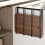 Functional Rack for Cabinet Covers and-White  Light Style 4 7