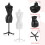 6Teilig Kleiderpuppe Kleiderständer Display Halter Mannequin 7