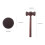 1 Set Holzhammer Praktischer Richter Hammer 3