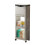 Durability Plastic Trash Bin Waste Container Ideal For-Grey D 1