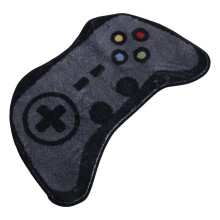 Tapis de bain avec contrĂ´leur de jeu doux,-500MMx800MM Noir