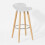 Tabouret de bar SoBuy avec repose-pieds 1
