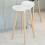 Tabouret de bar SoBuy avec repose-pieds 7