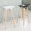 Tabouret de bar SoBuy avec repose-pieds 2