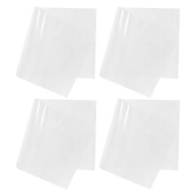 4 Whiteboard Folie Droog Aftrekbare Witte Bordbladen Statica