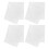4 Whiteboard Folie Droog Aftrekbare Witte Bordbladen Statica 1
