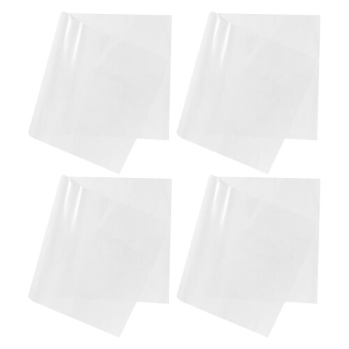 4 Whiteboard Folie Droog Aftrekbare Witte Bordbladen Statica