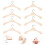 20Stk Holzkleiderbügel Für Bjd Puppen 12cm 3