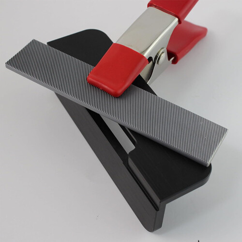 Snowboard Sharpener Ski and Snowboard File Edge Tuning File Tooth Design Trimming Tool Compatible With Solid Angle Ruler 1