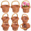10Stk Mini Gewebte Blumenhalter Für Gastgeschenke Diy 11