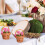 10Stk Mini Gewebte Blumenhalter Für Gastgeschenke Diy 4