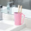 Home Essentials, Bicchiere per spazzolino da denti resistente al caldo e al freddo, Bicchiere per lavaggio in bagno portatile e resistente, Design 5