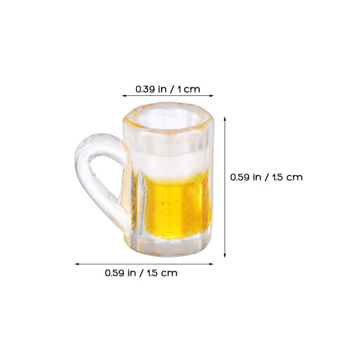 20Stk Mini Bierkrüge Modell Zubehör 1