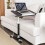 SoBuy Sofá Mesa Lateral com Rodas e Porta-telemóvel 6