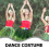 Hawaii Leaf Skirt Hula Rock, Bunt, Elastischer Bund, Tropisch 9