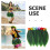 Hawaii Leaf Skirt Hula Rock, Bunt, Elastischer Bund, Tropisch 8