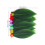 Hawaii Leaf Skirt Hula Rock, Bunt, Elastischer Bund, Tropisch 2