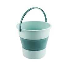 Bucket Plastic Telescopic Portable Foot Bucket Foldable Car Wash 4.6L Model B