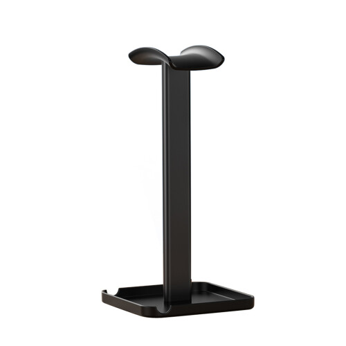 Kopfhörerständer, platzsparender Desktop-Organizer,-Schwarz