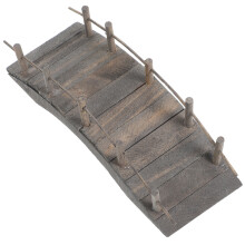 Holz Bogenbrücke Modell Für Mini Garten Deko Mikroszenen