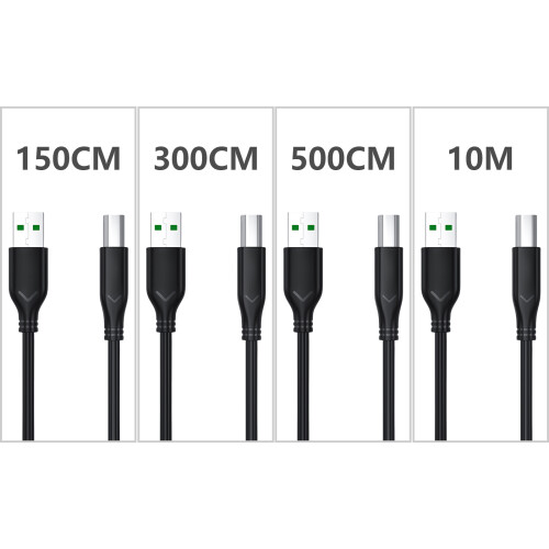 USB 2.0-printerkabel USB A naar USB B-kabel Printerkabel naar-5m 1