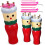 Strickpuppe Set Holz Mit Für DIY Strickschmuck Kinder 3