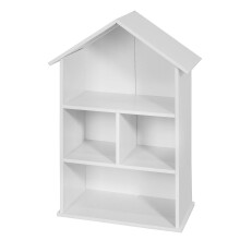 Regał dziecięcy SoBuy 61x29x89cm biały KMB02-W