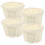 4Stk Mini Gewebte Blumenkorb Puppenhaus Picknick Gastgeschenk 10