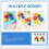 6Stk Cupcake Toppers, Ballonförmig, Dessert Deko 9