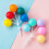 6Stk Cupcake Toppers, Ballonförmig, Dessert Deko 5