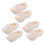 3 Paren Poppenhuis Schoenmodellen Mini Klompen 4 Cm 1