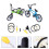 2 Sets Mini Mountainbike Aluminium Speelgoed 4