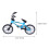 2 Sets Mini Mountainbike Aluminium Speelgoed 2