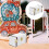 Dollhouse Aufbewahrungsbox Vintage Reisebox 4
