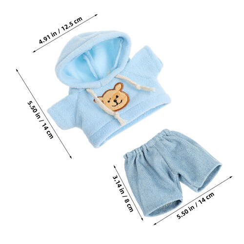 Bear Kleding Set Pop Hoodie Met Jeans 20 Cm 1