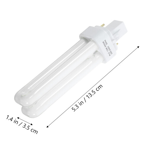 4Stk. Kompaktleuchtstofflampe 13W Mit 2-Pin Stecker 2