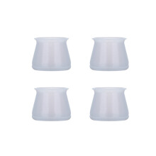 Stuhlbein-Bodenschoner, Silikonmaterial,